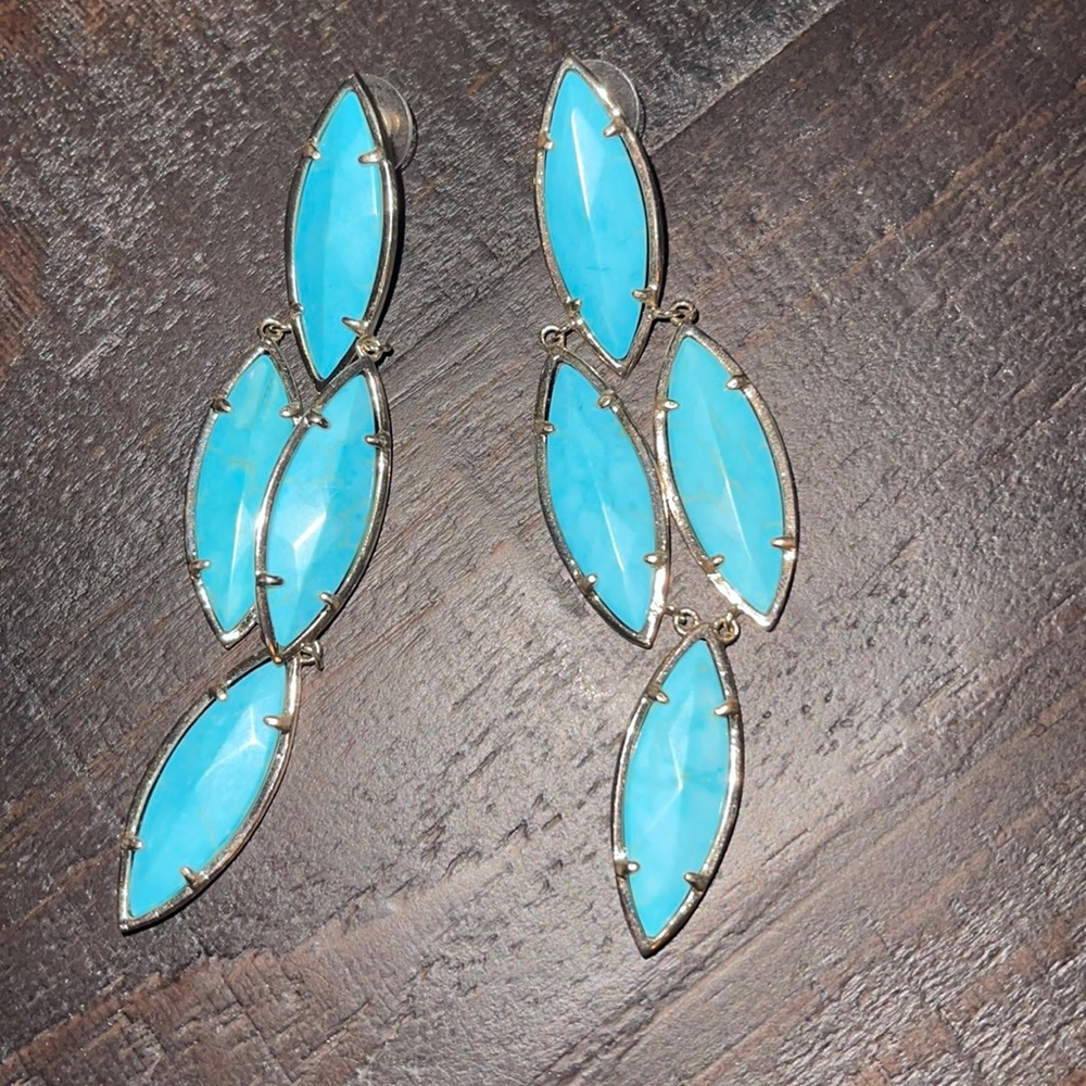 Kendra Scott Turquoise Earrings